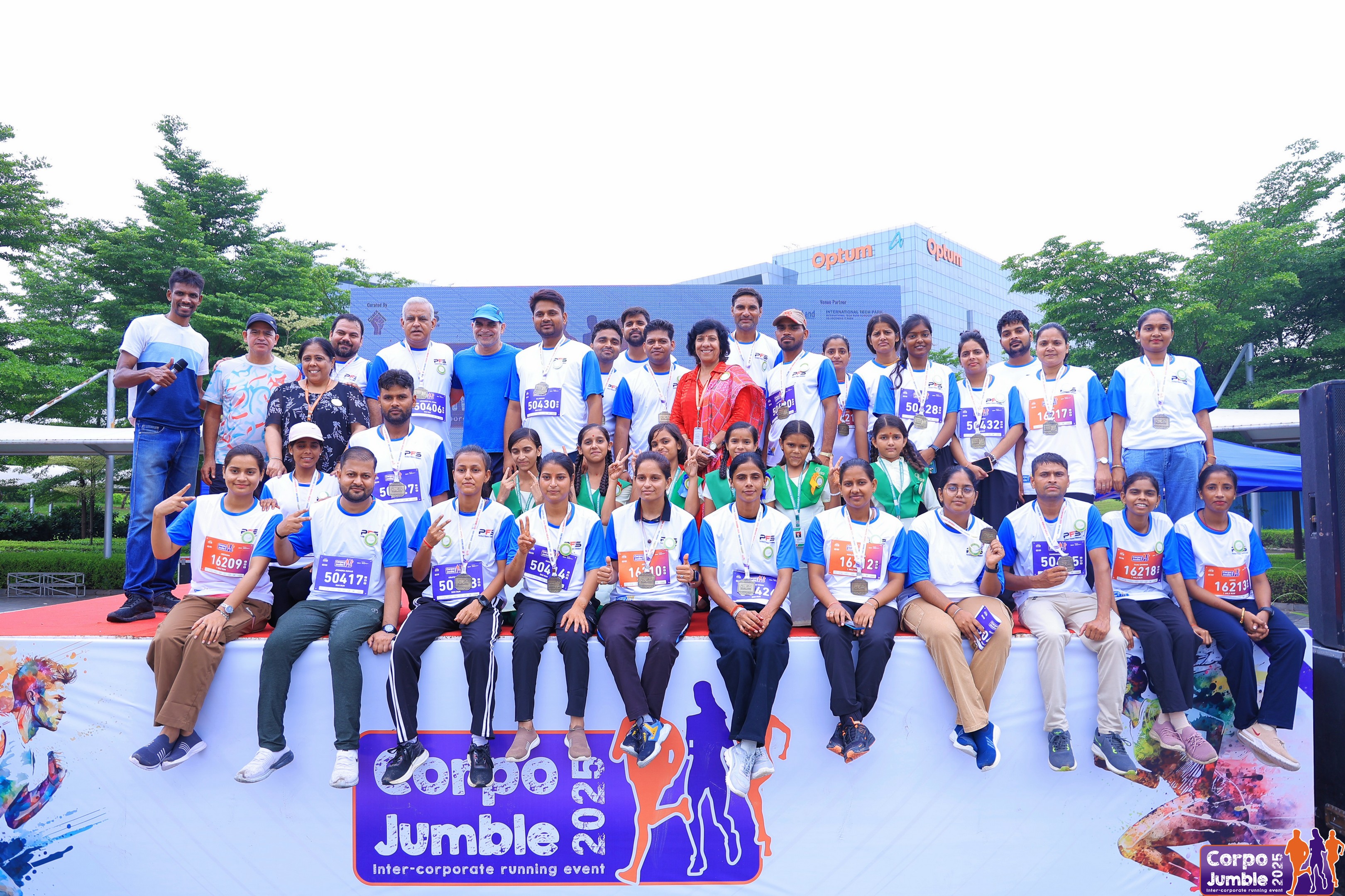 Group of runners